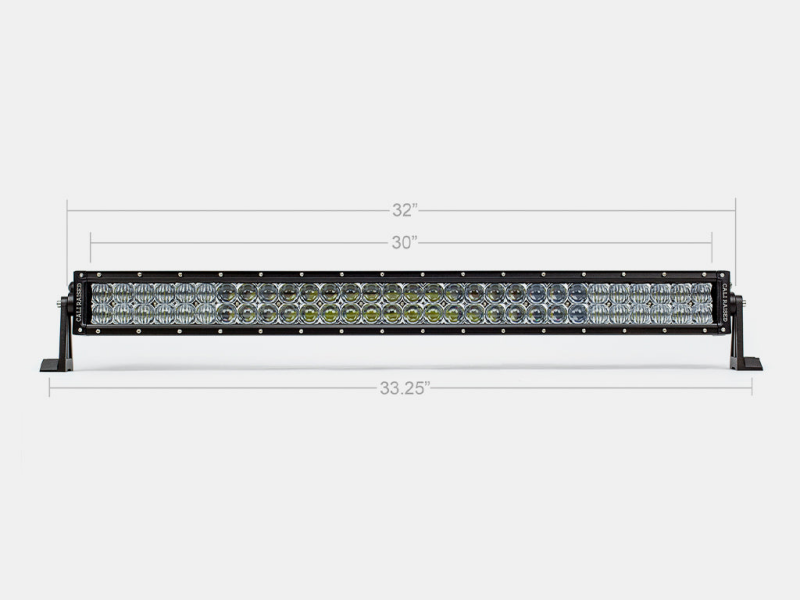 Cali Raised LED Cali Raised 16-23 Tacoma Stealth Bumper Second 32In Light Bar With Relocation Mounts - Spot CR4063