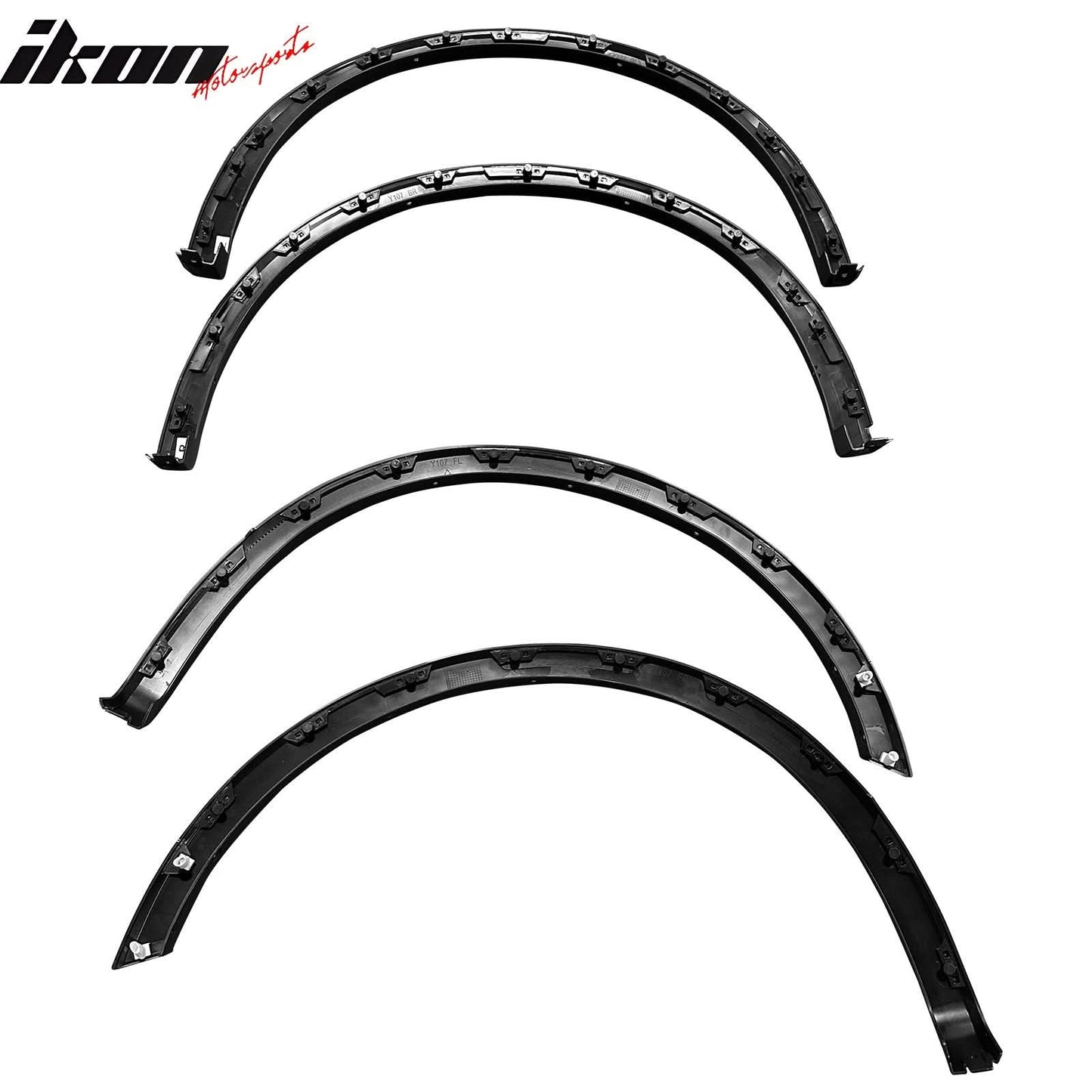 2015-2017 Ford F-150 F150 OE Style 4PCS Wheel Fender Flares PP