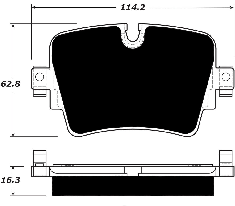 Porterfield Brake Pads for 2018 JAGUAR F-TYPE R