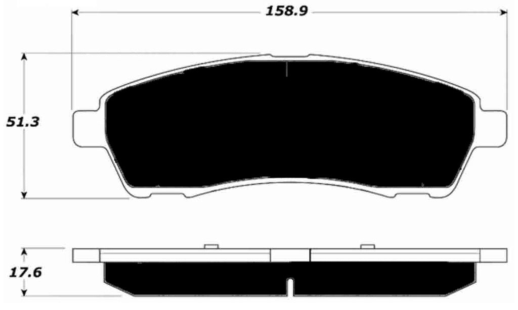 Porterfield Brake Pads for 2000 FORD EXCURSION