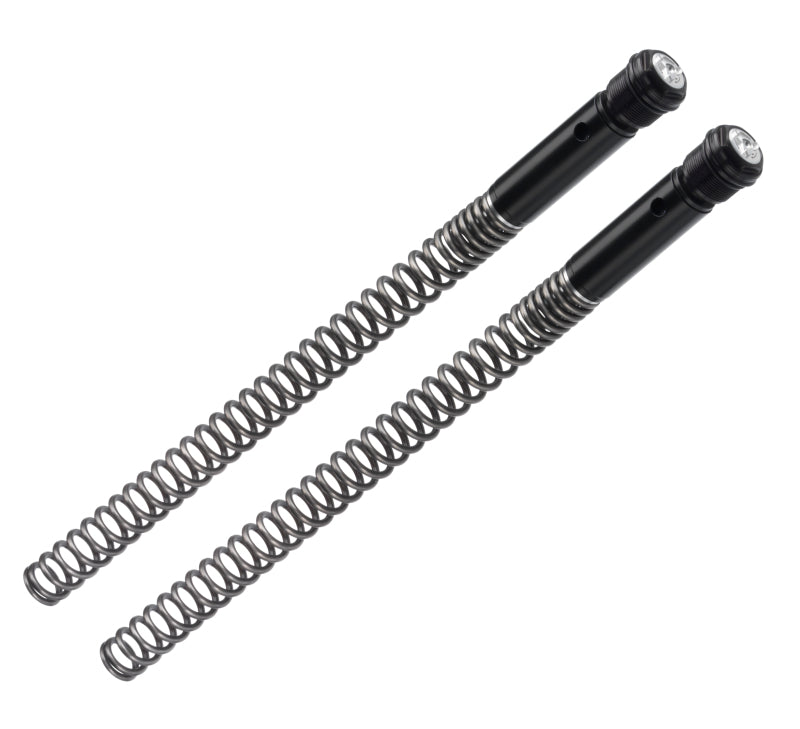 Bitubo Suspension Bitubo KB1 Springs And Caps Kit Adjustable: Spring Preload, w/o Oil, Blk Ring, Lowering To -10mm HD010KB12WO
