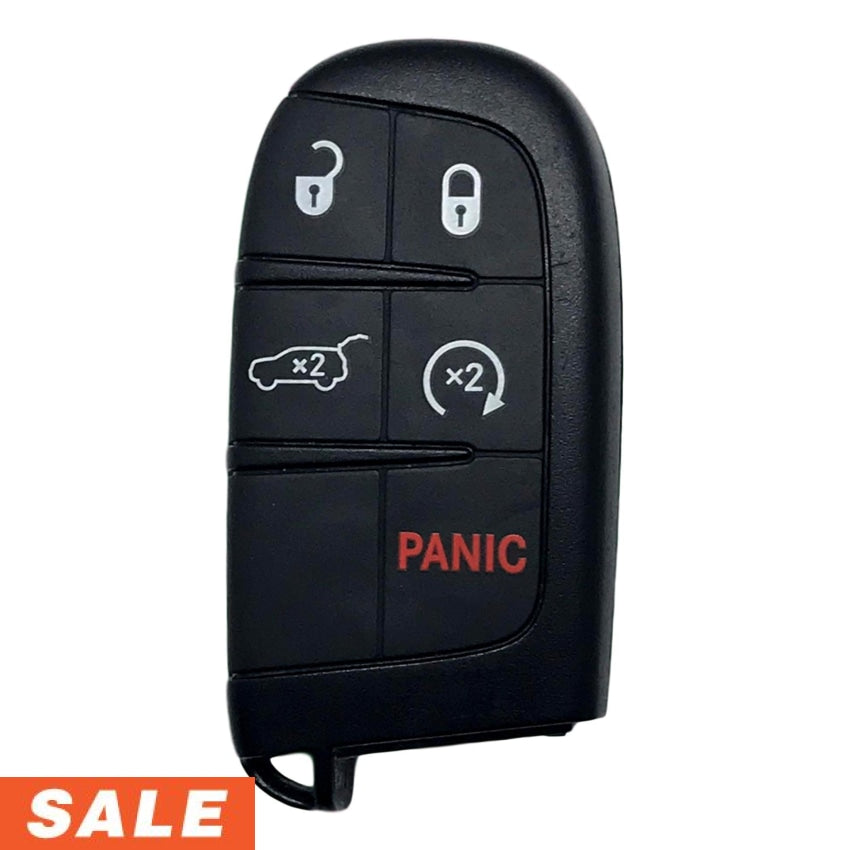 Jeep Grand Cherokee 2014-2023 5 Button Smart Key For M3N-40821302 (3 Pack)