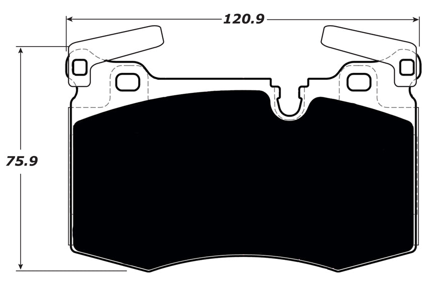 Porterfield Brake Pads for 2014 MINI Cooper w/JCW 4 Lug