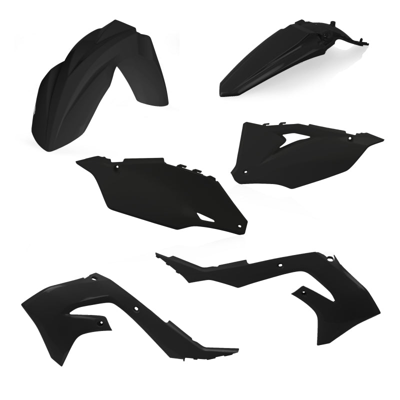 Acerbis 21+ Kawasaki KX250 KX250X/19-23 KX450 Plastic Kit - Black 2736280001