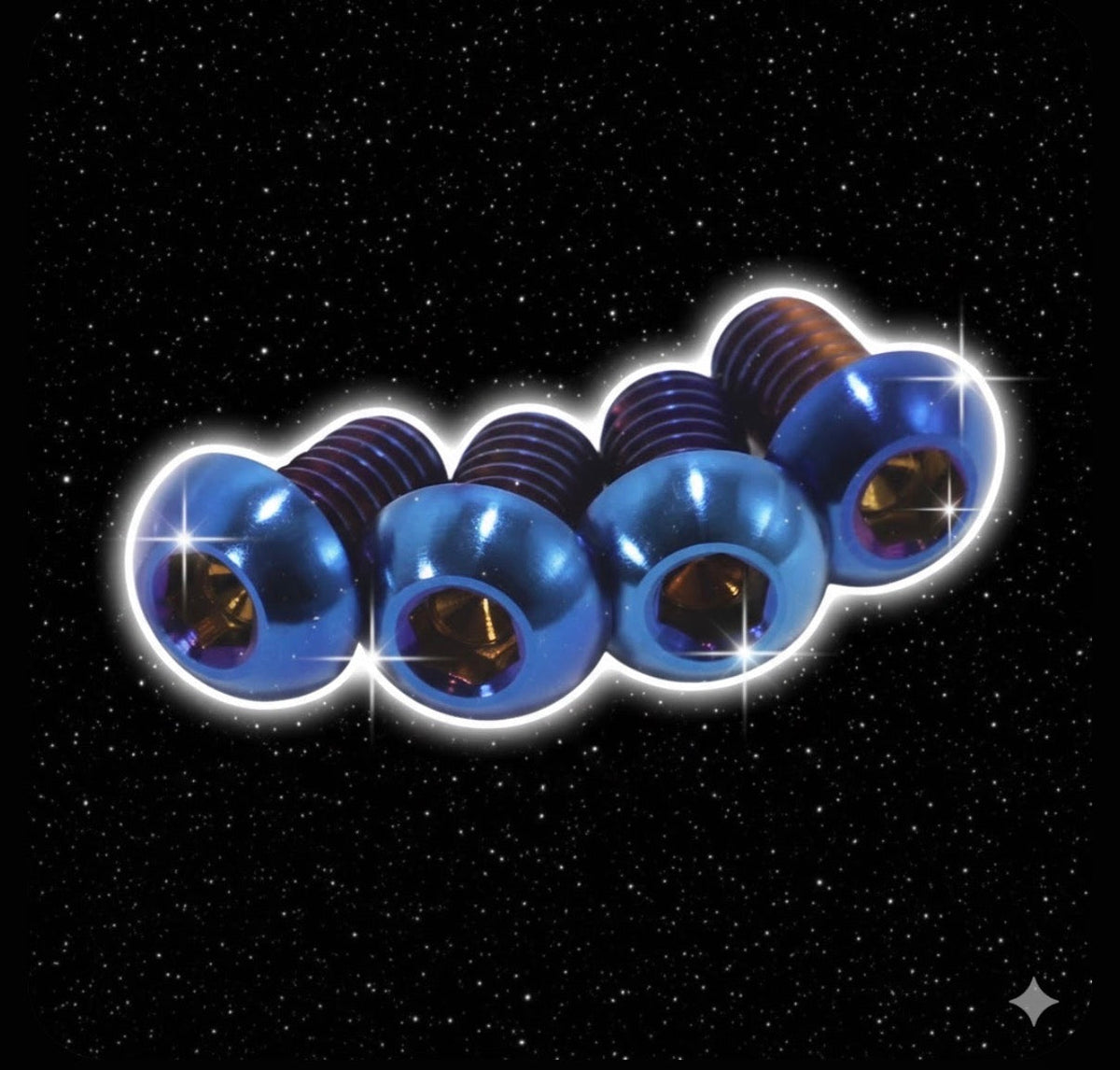 Titanium Controller bolts for Talaria XXX (four bolts)