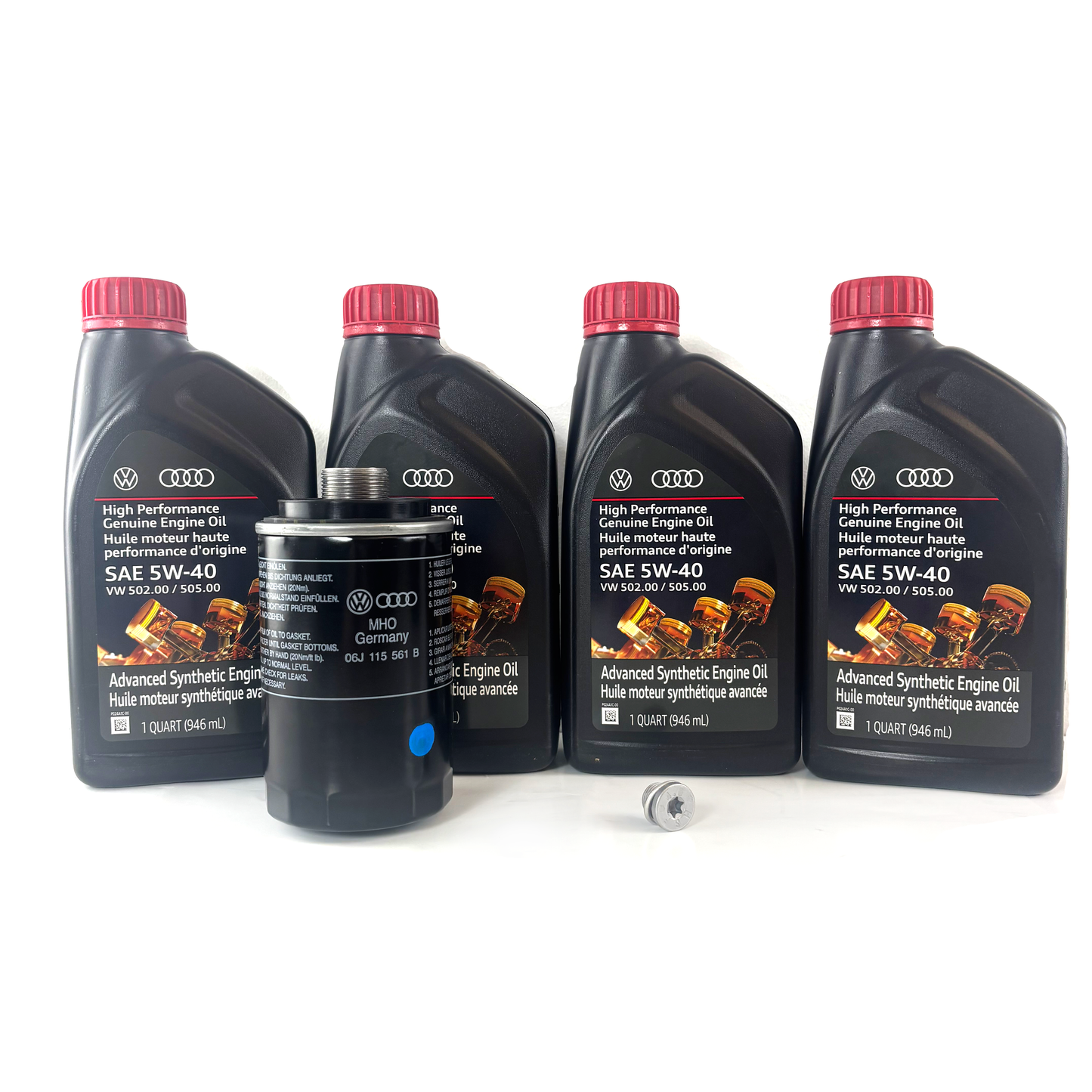 Genuine VW/Audi | Oil Change Kit 5W-40 | Audi TT/TTS (8J) 2011-2015