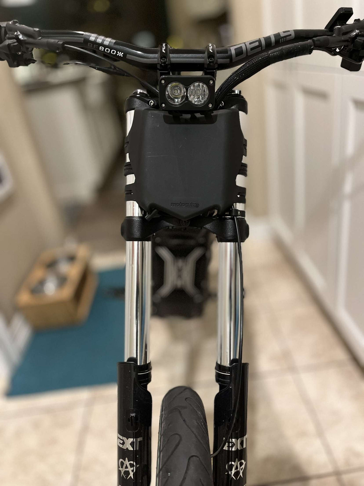 Chrome fork wrap