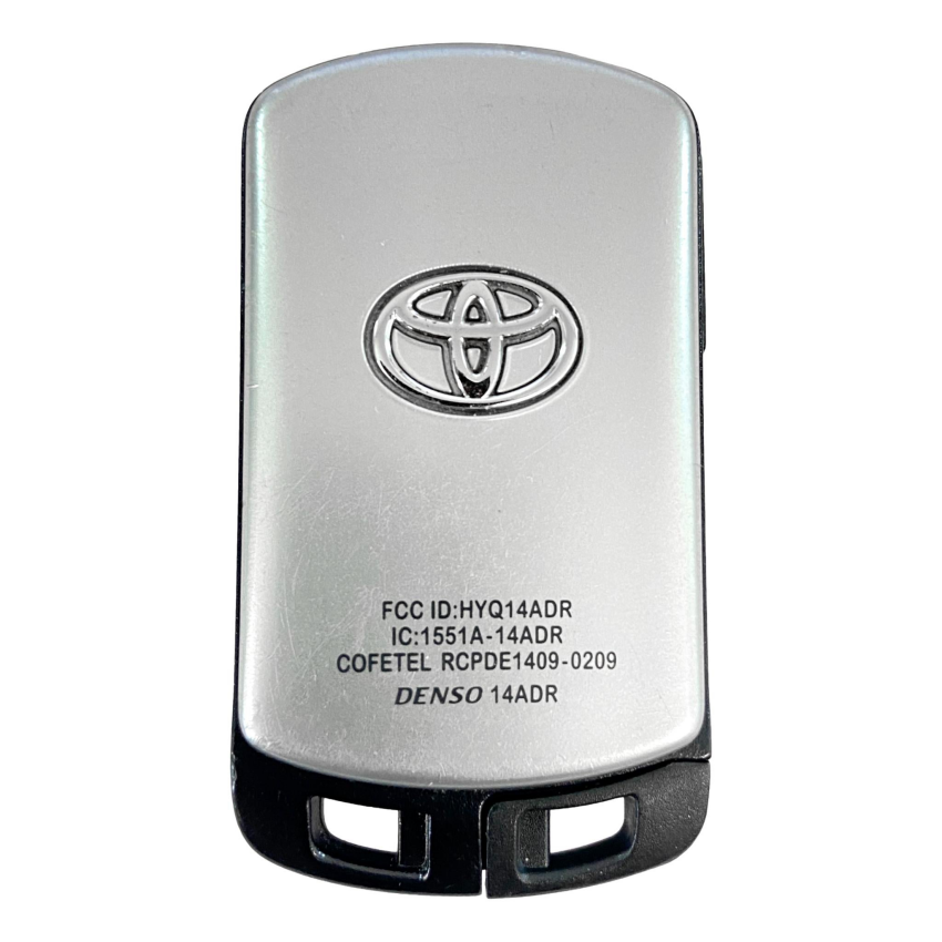 Toyota Sienna 2011-2020 OEM 6 Button Smart Key FCC: HYQ14ADR