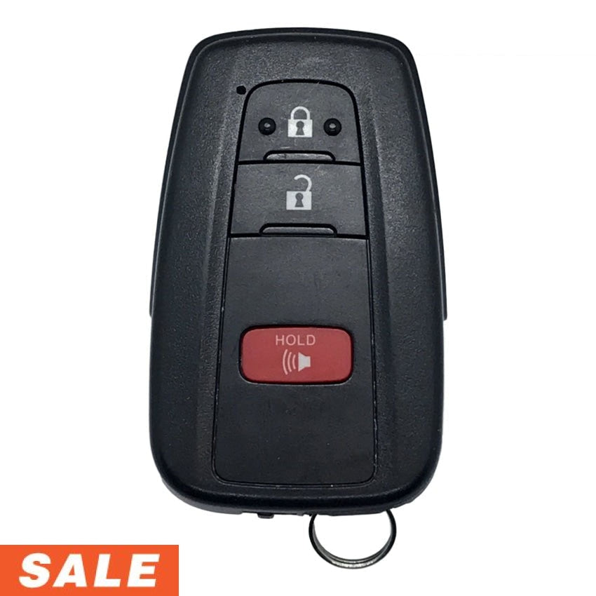 Toyota Prius 3 Button Smart Key 2016-2023 For HYQ14FBC + HYQ14FLA 0351 (89904-47530) | Aftermarket (4 Pack)