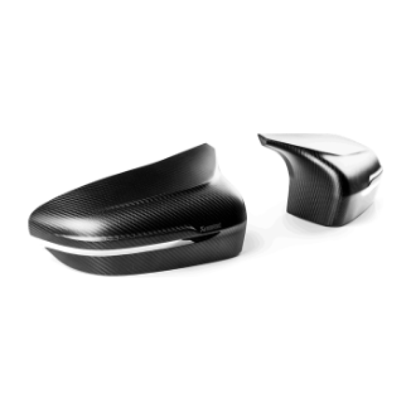 Akrapovic 2018+ BMW M5 (F90) / 2020 BMW M8 (F91/F92) Carbon Fiber Mirror Cap Set - Matte