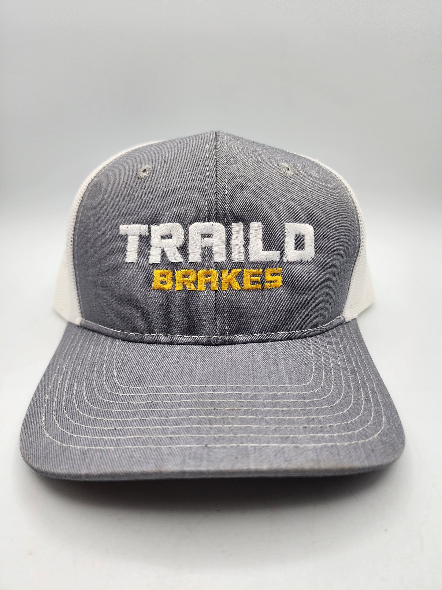 Traild Hat Gray and White