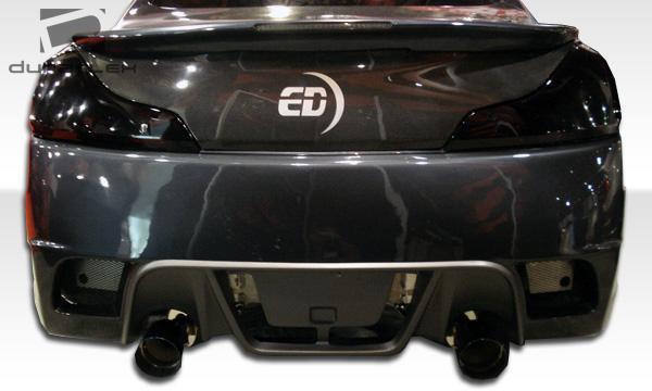 2008-2015 Infiniti G Coupe Duraflex GT Concept Rear Bumper