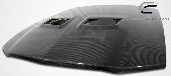 2005-2009 Ford Mustang Carbon Creations OEM Look Carbon Fiber Hood