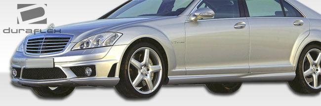 2007-2009 Mercedes S Class Duraflex S65 Look Front Bumper