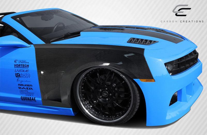 2010-2015 Chevrolet Camaro Carbon Creations Tjin Carbon Fiber Fender