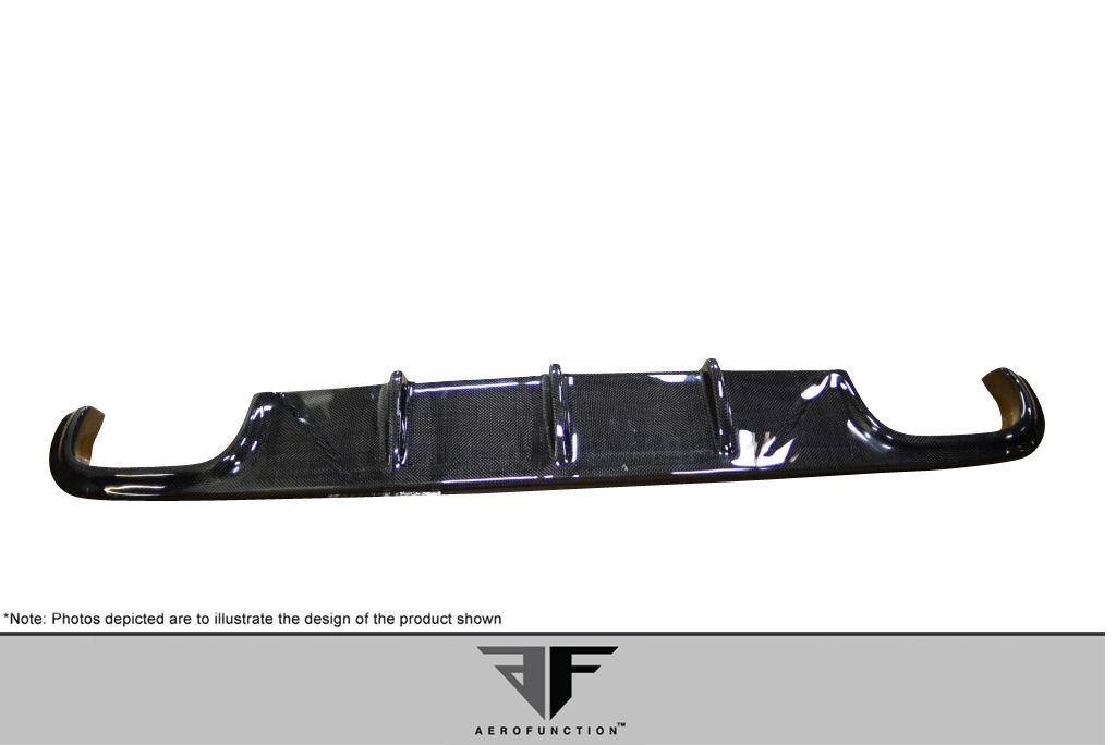 2010-2013 Mercedes E Class Aero Function AF-3 Carbon Fiber Rear Lip