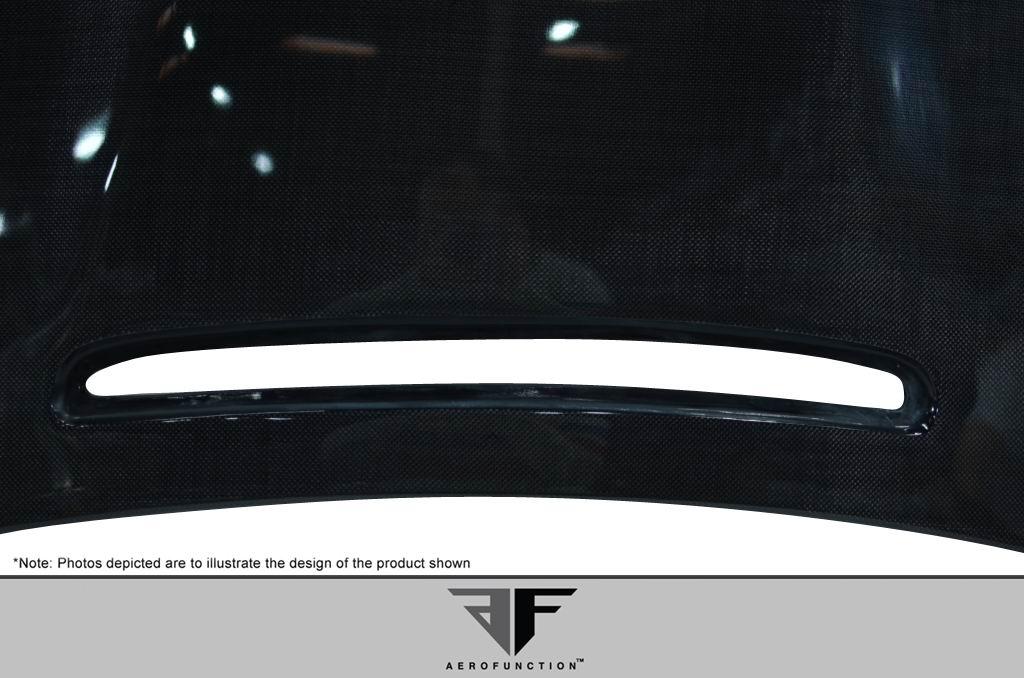 2002-2005 BMW 3 Series Aero Function AF-2 Carbon Fiber Hood