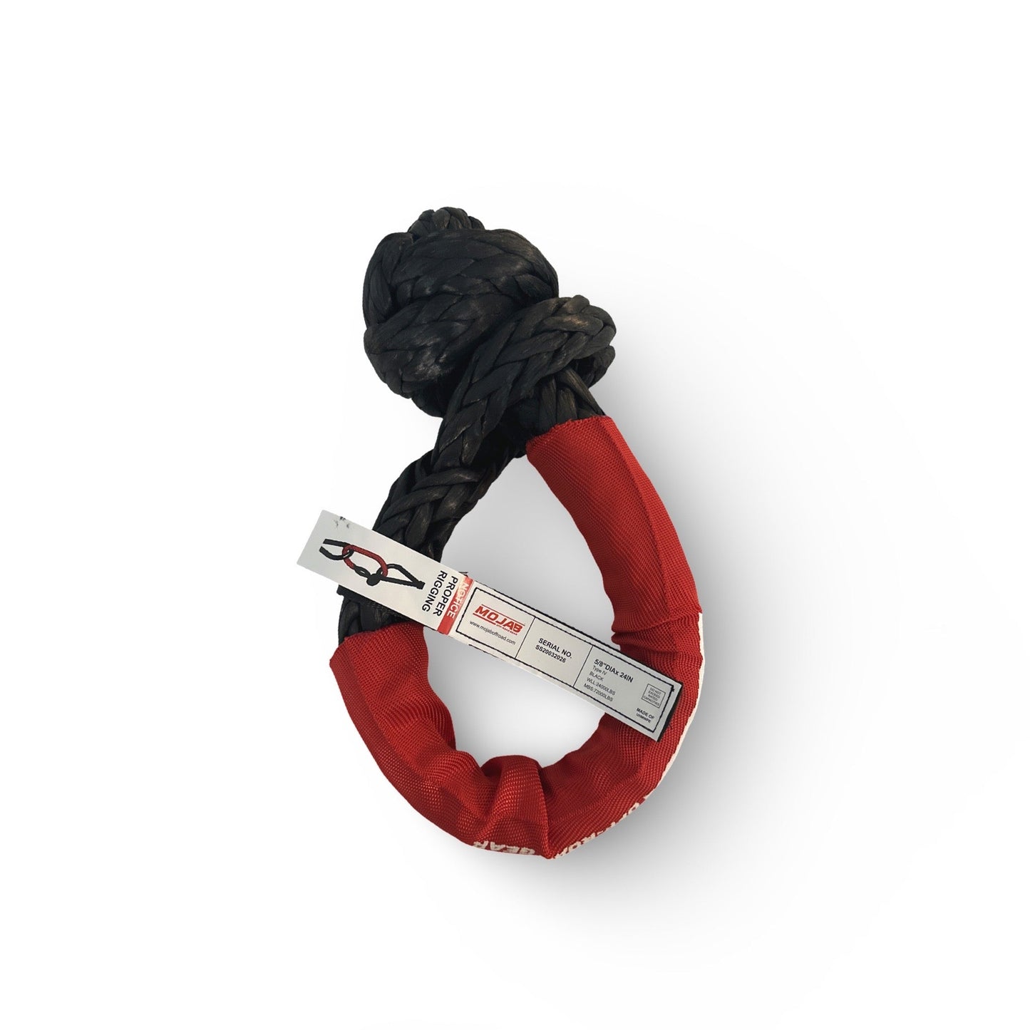5/8” x 24” Extreme Duty Soft Shackle
(Single shackle) (Lifetime warranty)