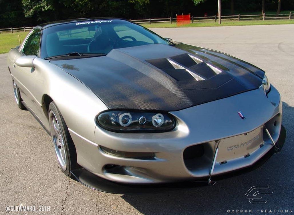1998-2002 Chevrolet Camaro Carbon Creations ZL1 Look Carbon Fiber Hood