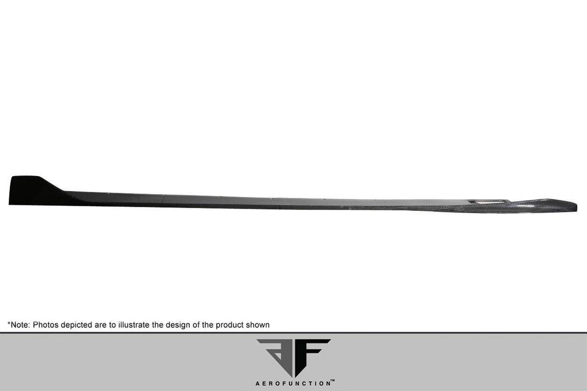 2011-2017 Lamborghini Aventador Aero Function AF-1 Carbon Fiber Side Skirts