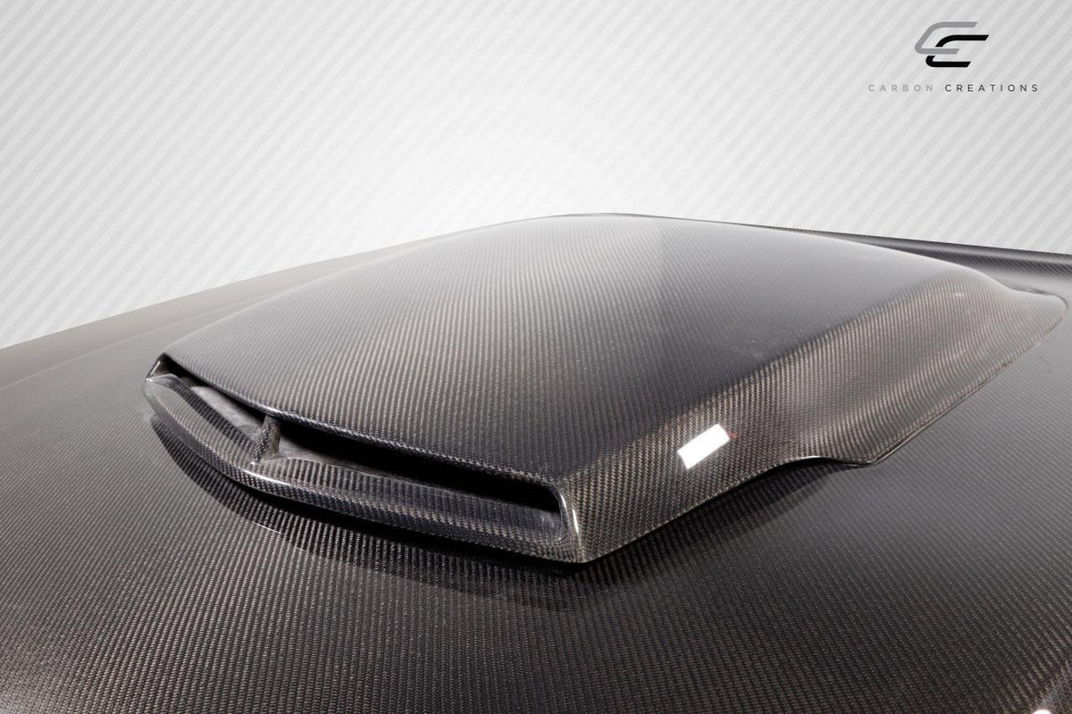 2008-2023 Dodge Challenger Carbon Creations TA Look Carbon Fiber Hood