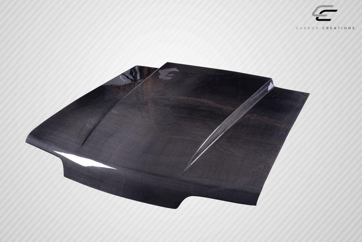 1987-1993 Ford Mustang Carbon Creations 2" Cowl Carbon Fiber Hood