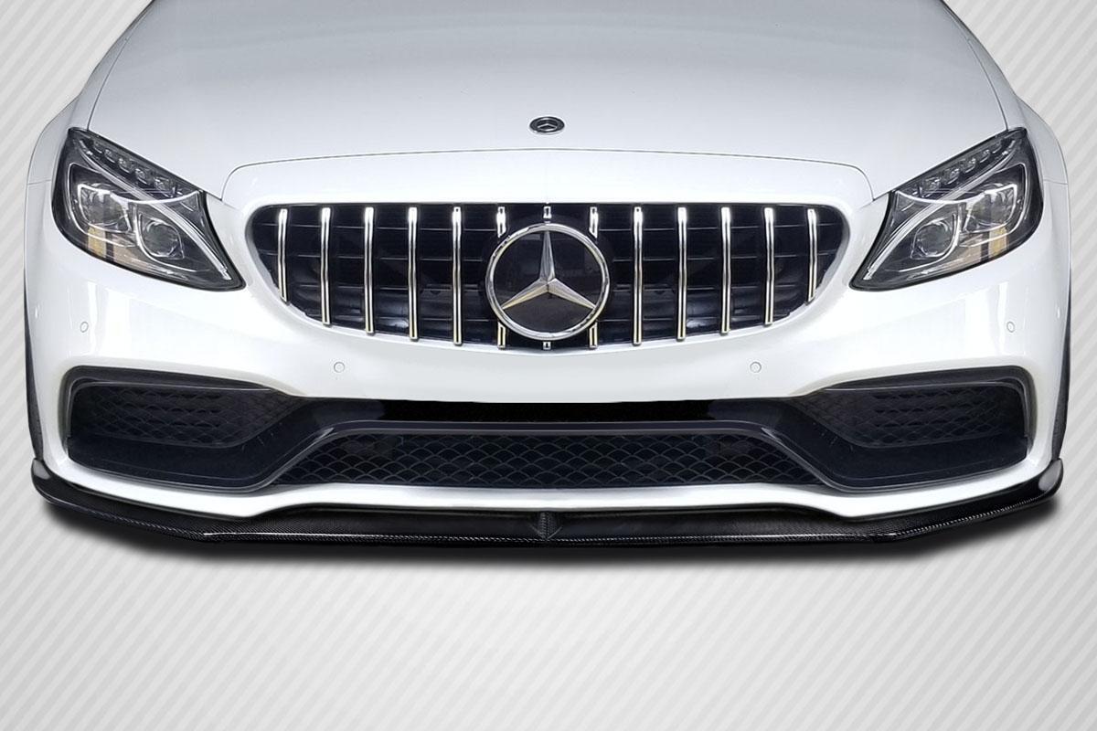 2015-2018 Mercedes C Class Carbon Creations Power Carbon Fiber Front Lip