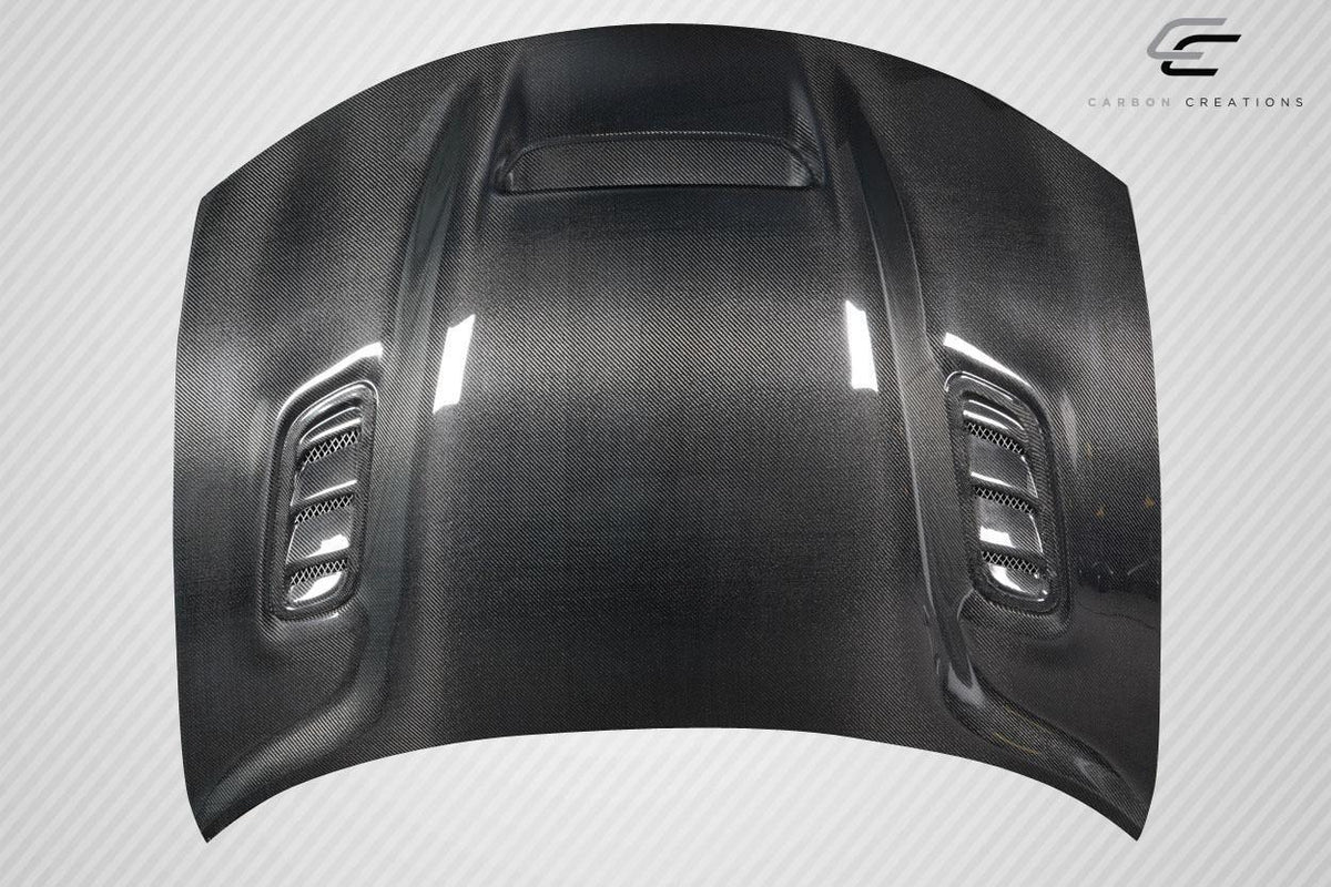 2015-2023 Dodge Charger Carbon Creations Hellcat Redeye Look Carbon Fiber Hood