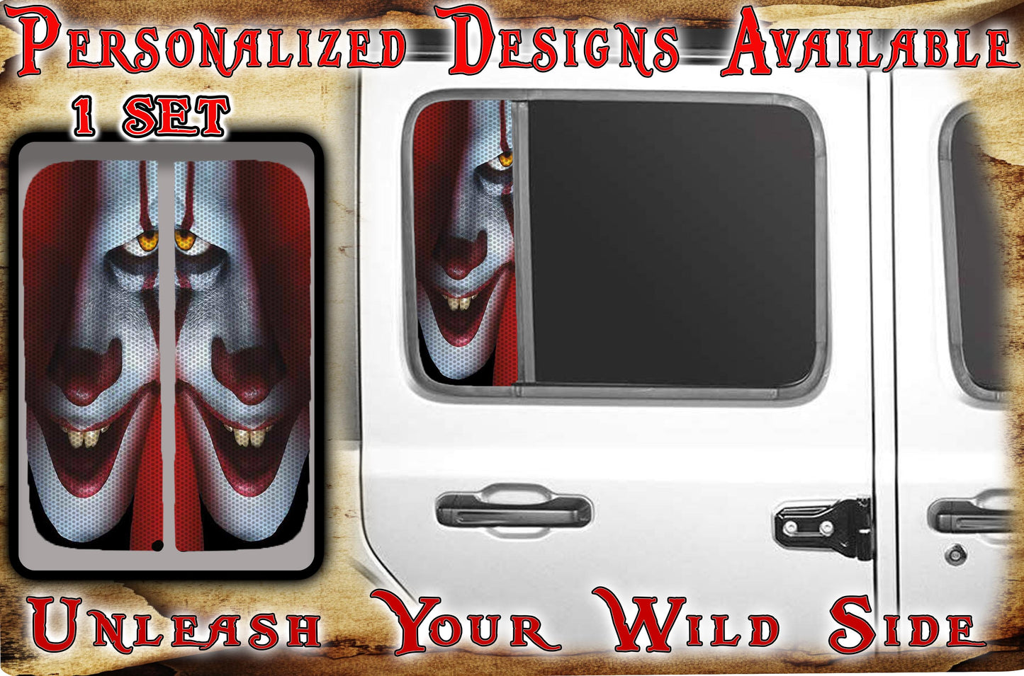 Penny Side door window decal 118