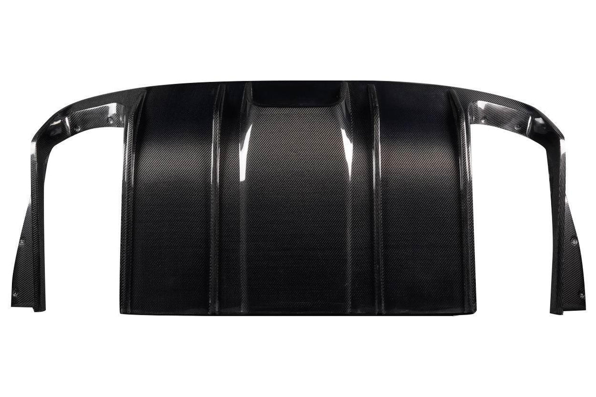 1991-1993 Mitsubishi 3000GT Carbon Creations Hyper Flow Carbon Fiber Rear Lip