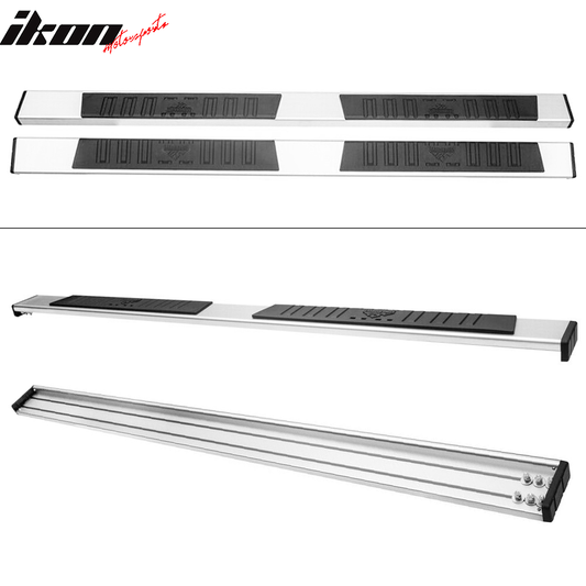 2002-2008 Dodge Ram 1500 2500 3500 Quad Cab 5'' Running Board Aluminum