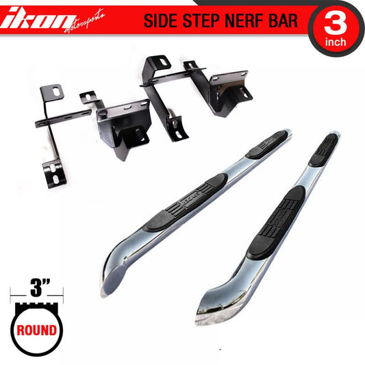 Fits 07-10 Dodge Nitro 3in Running Boards