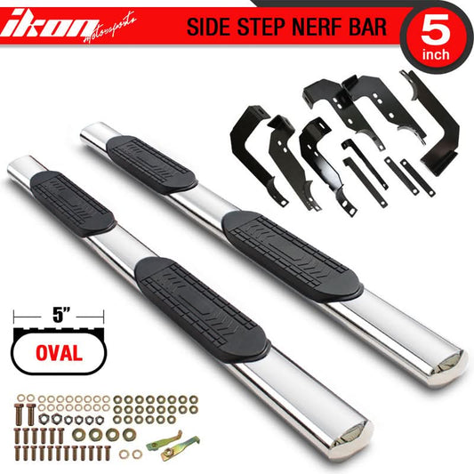 2007-2018Â Chevrolet Silverado & GMC Sierra Crew Cab 5" Running Boards