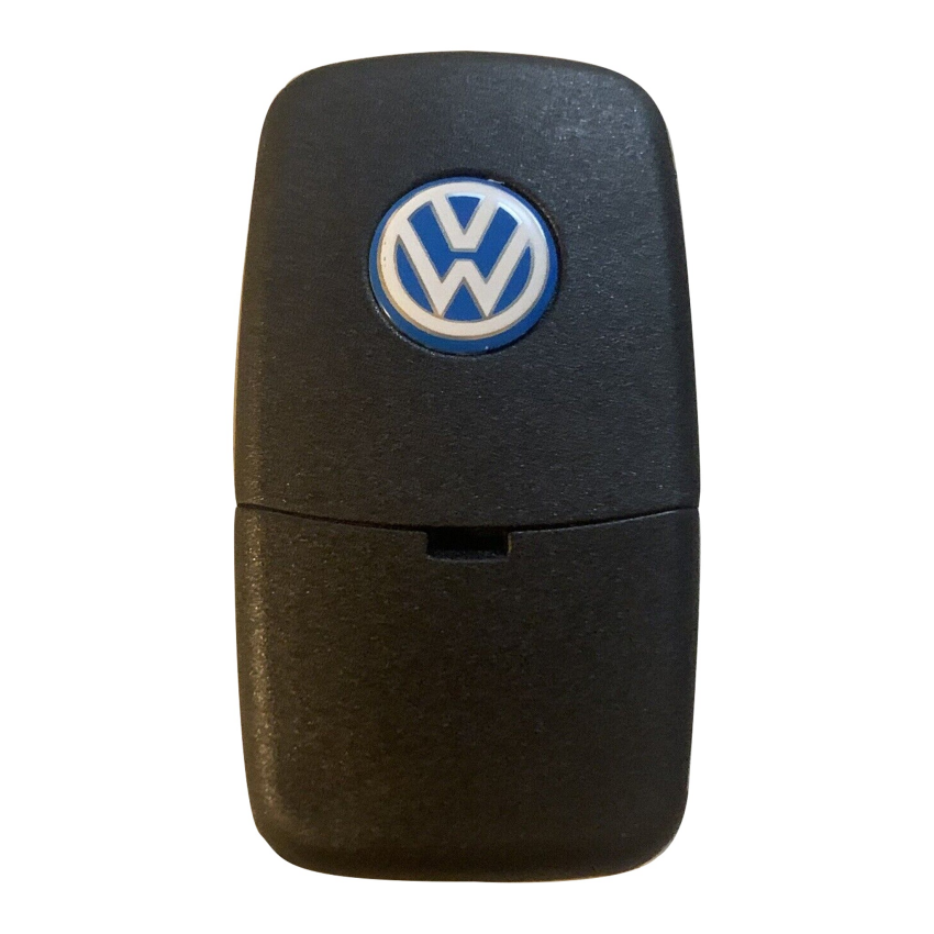 Volkswagen Golf 1998-2000 OEM 3 Button Flip Key Remote NBG 8137 T / 1J0 959 753 E