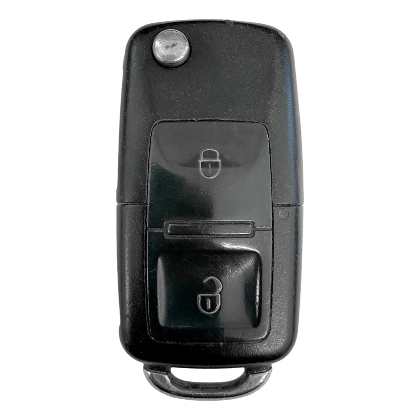 Volkswagen Eurovan 1999-2004 OEM 2 Button Flip Key Remote NBG 735868 T