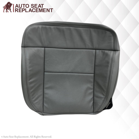 2004-2008 Ford F150 Perforated Seat Cover in Gray: Choose Leather or Vinyl
