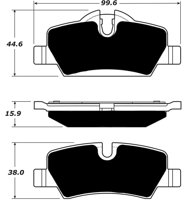Porterfield Brake Pads for 2017 MINI Hatchback 4 Door S