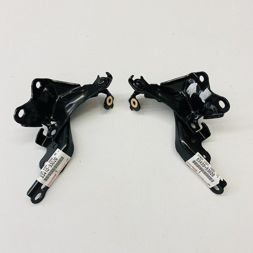 NEW GENUINE FOR LEXUS 06-13 IS250 IS350 FRONT HOOD HINGE SET OF 2 RIGHT & LEFT