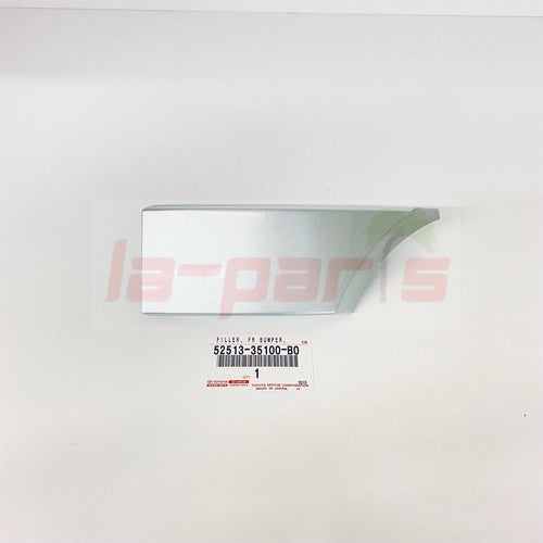 New Genuine Toyota FJ Cruiser 07-14 SILVER Front LH Bumper Filler 52513-35100-B0