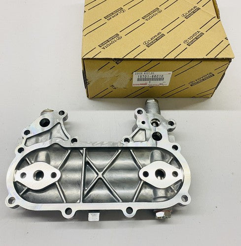 NEW GENUINE TOYOTA 93-97 LC80 LX450 OIL COOLER COVER SUB-ASSY 15701-66010