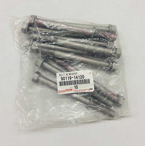 New Genuine Toyota Lexus Suspension Lower Control Arm Bolt 90119-14120