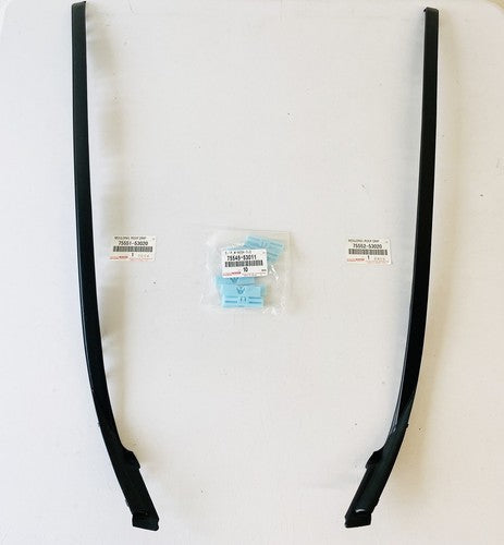 NEW GENUINE LEXUS 06-13 IS250 IS350 LEFT + RIGHT WINDSHIELD MOULDING KIT W/CLIPS