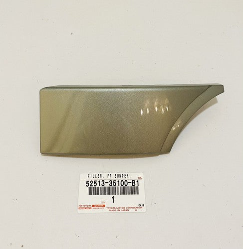 New Genuine For Toyota FJ Cruiser Gray Front LH Bumper Filler 52513-35100-B1