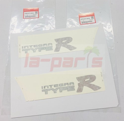 JDM GENUINE FOR HONDA INTEGRA DB8 DC2 TYPE-R STICKER DECAL SET RIGHT + LEFT