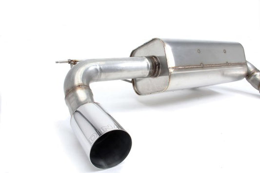 Dinan Free Flow Axle-Back Exhaust - 2016-2020 BMW 340i/440i Stainless Steel - Polished Tips - F30/F32