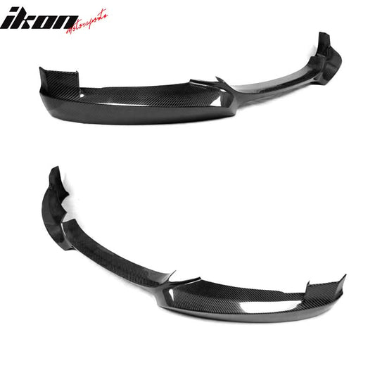 2007-2013 BMW 1 Series E82 M Sport HT Front Bumper Lip Carbon Fiber