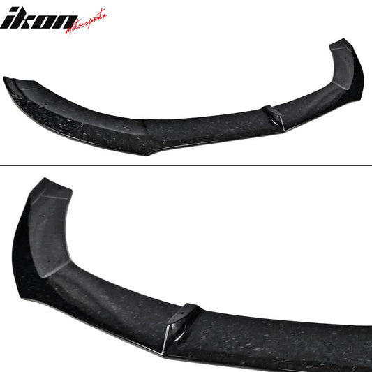 2015-2018 Benz W205 C Class PSM Front Bumper Lip Forged Carbon Fiber