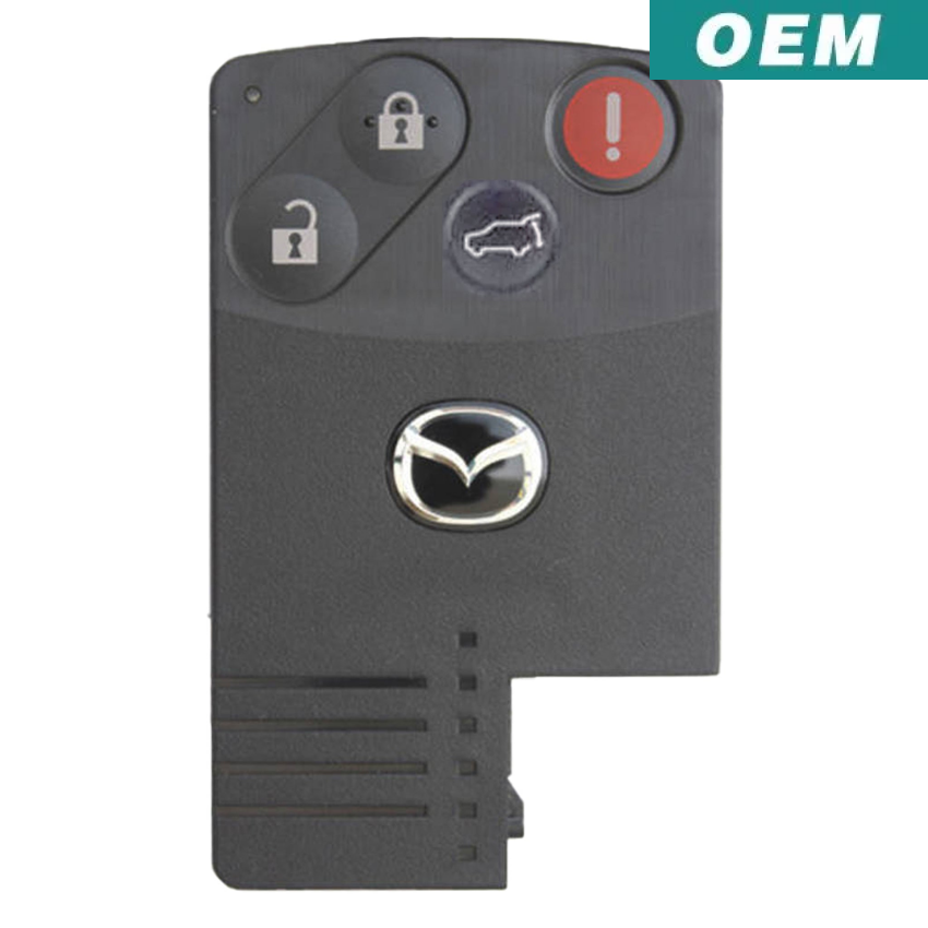Mazda 2007-2009 OEM 4 Button Smart Key Card BGBX1T458SKE11A01 (Hatch)