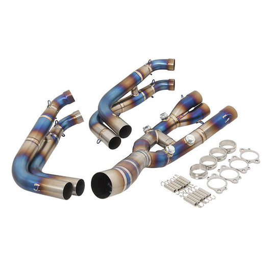BMW S1000RR / S1000R Full Exhaust Header Pipe – Titanium or Stainless Steel