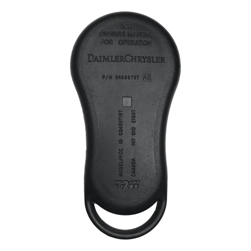Chrysler Dodge 6 Button Remote 2001-2003 FCC: GQ43VT18T PN: 04686797 AB (OEM)